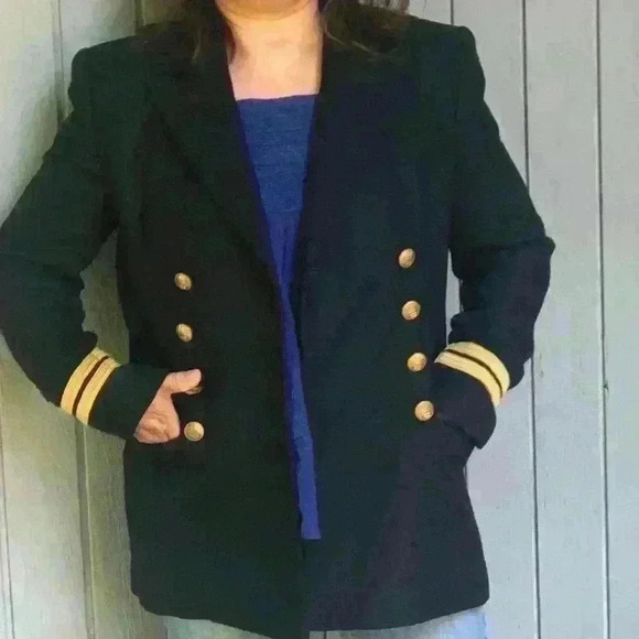 Ralph Lauren Vintage Military Blazer Size 8 - Picture 11 of 11